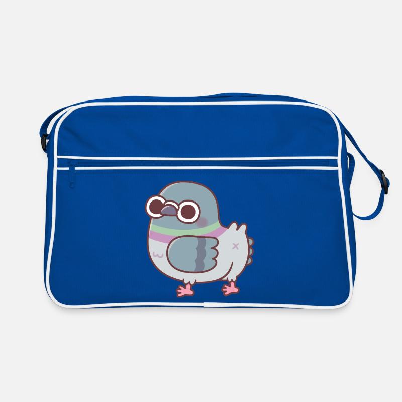 Cute Chonky Pigeon Butt Retro Bag