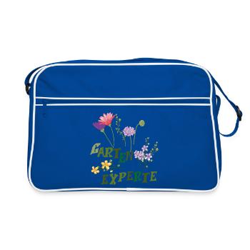 Garden Expert - Retro Bag - blue/white - Front