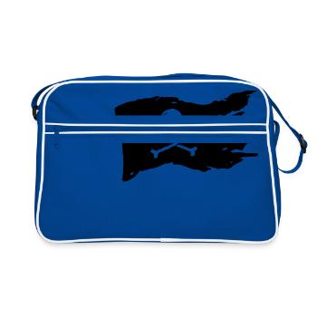 jolly Roger - Retro Bag - blue/white - Front