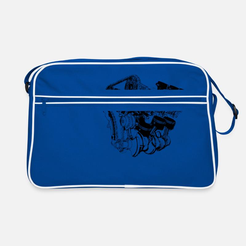 Motor Motorsport Engineer Gift Retro Bag