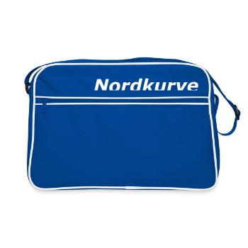Nordkurve Blanc Bleu - Sac Retro - bleu/blanc - Devant