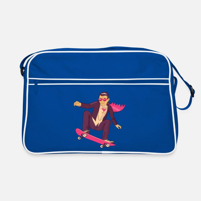 Skater Skating Retro Bag
