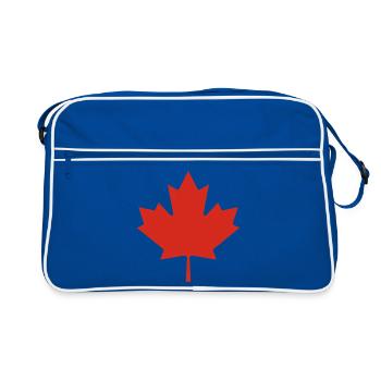 Montrez vos couleurs – Canada - Sac Retro - bleu/blanc - Devant