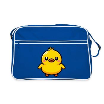 Caneton Canard Canard Canard - Sac Retro - bleu/blanc - Devant