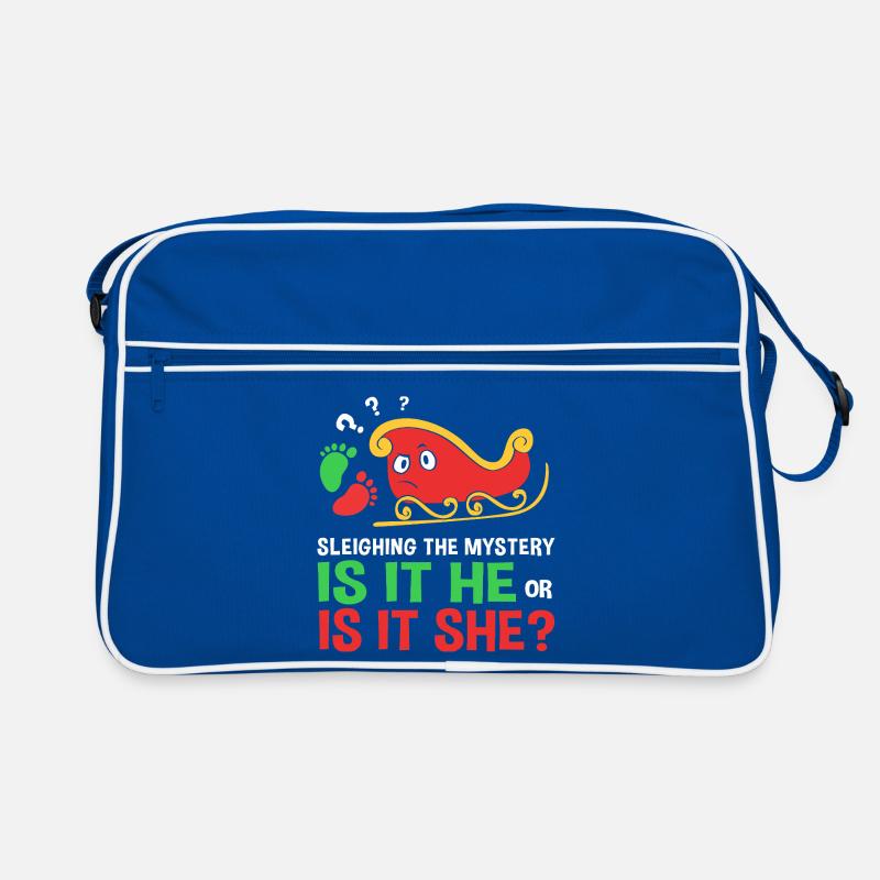 Werdende Mutter Werdende Mama Weihnachten Retro Tasche