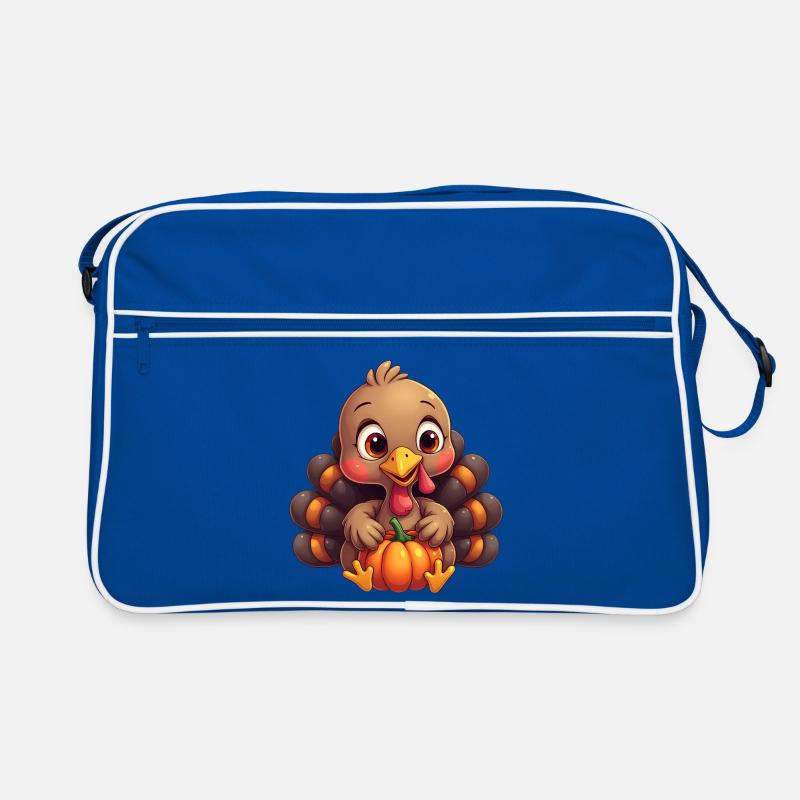 Bébé dinde de Thanksgiving Sac Retro