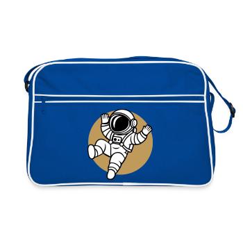 Saltonaut - Sac Retro - bleu/blanc - Devant