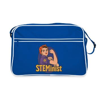 Rosie Power, STEMiniste, - Sac Retro - bleu/blanc - Devant