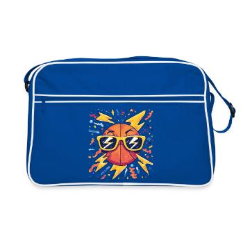 Blitzball Sunglasses - Retro Bag - blue/white - Front