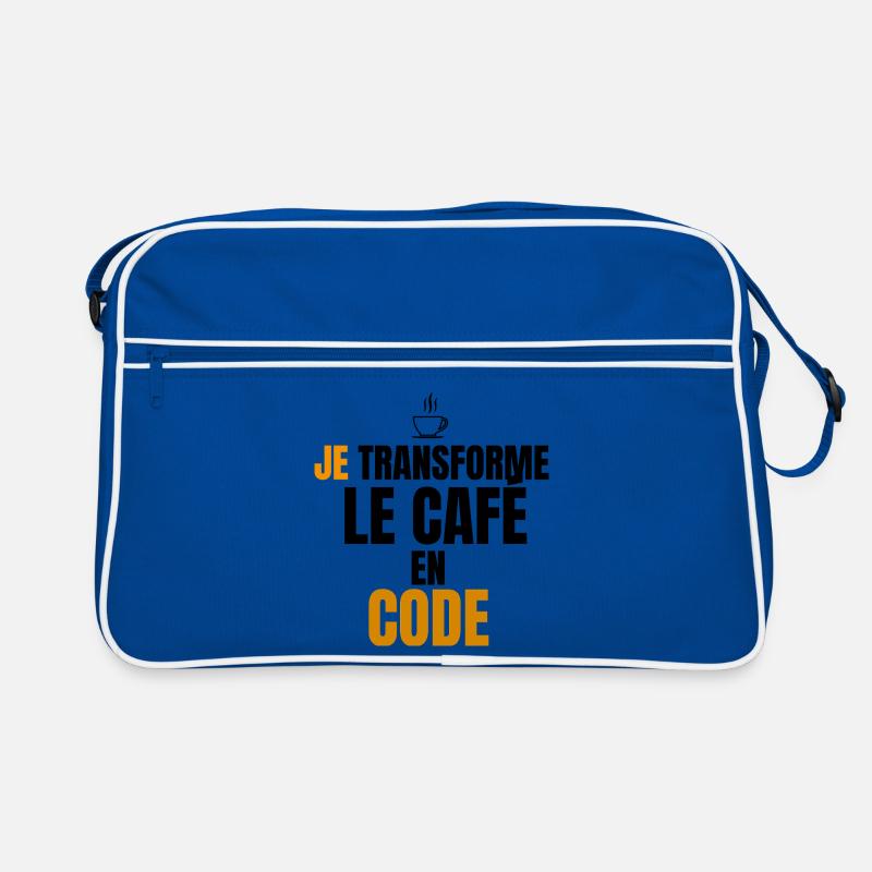 Je transforme le code en café Sac Retro