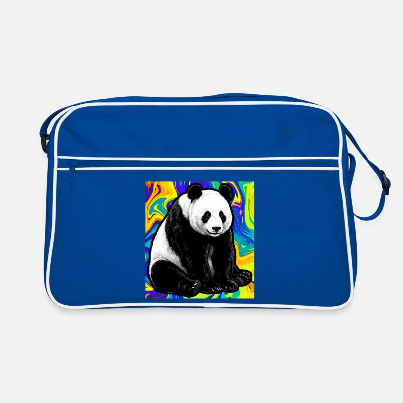 Panda Retro Tasche