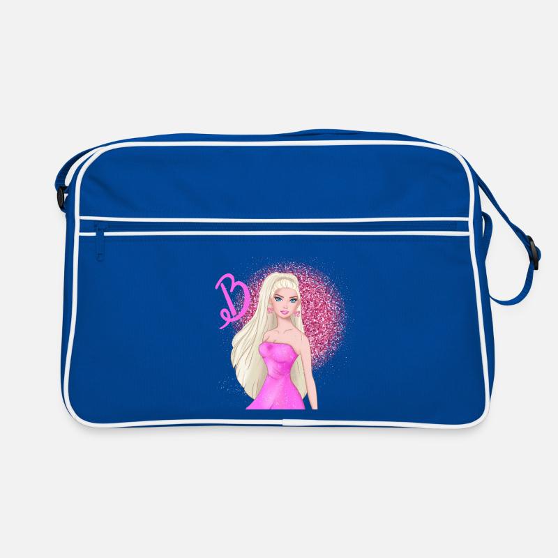 Poupée culte en rose Sac Retro