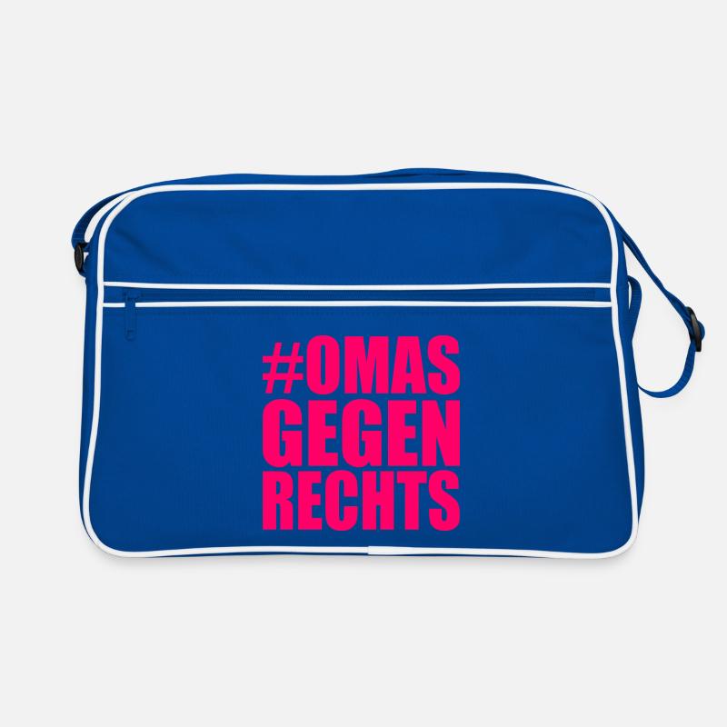 Grannies against the right Retro Bag