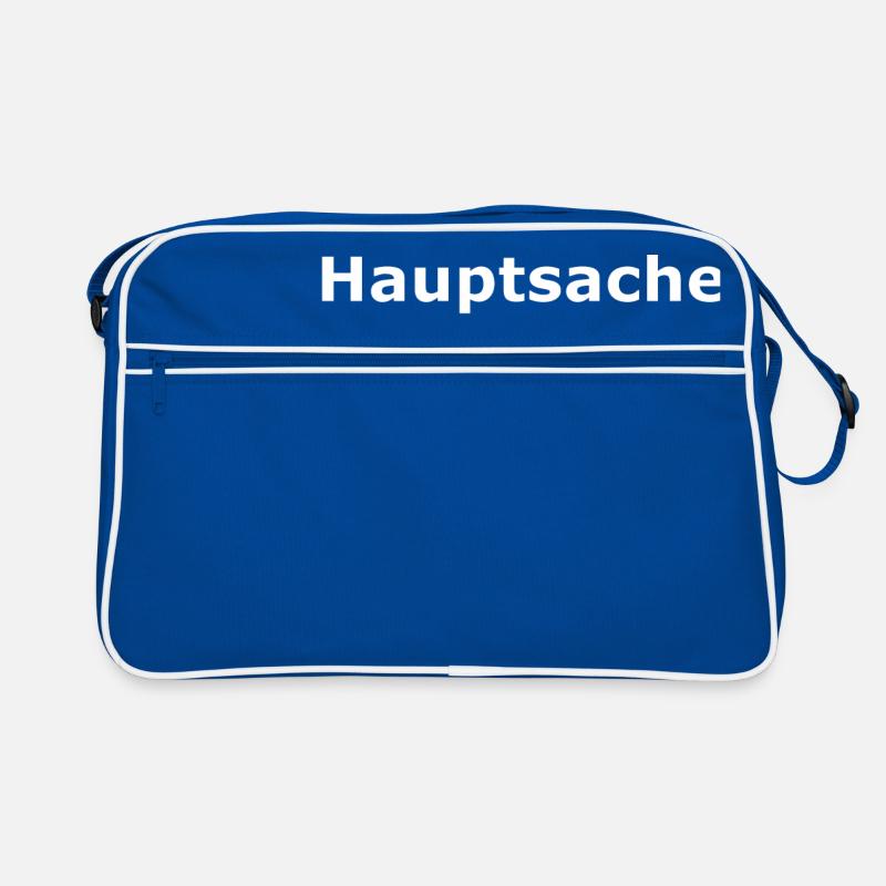 main thing main thing 2 white Retro Bag