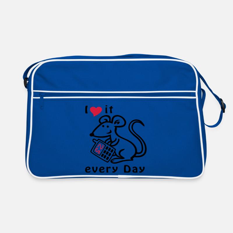 Handy, Maus, Chatten Retro Tasche