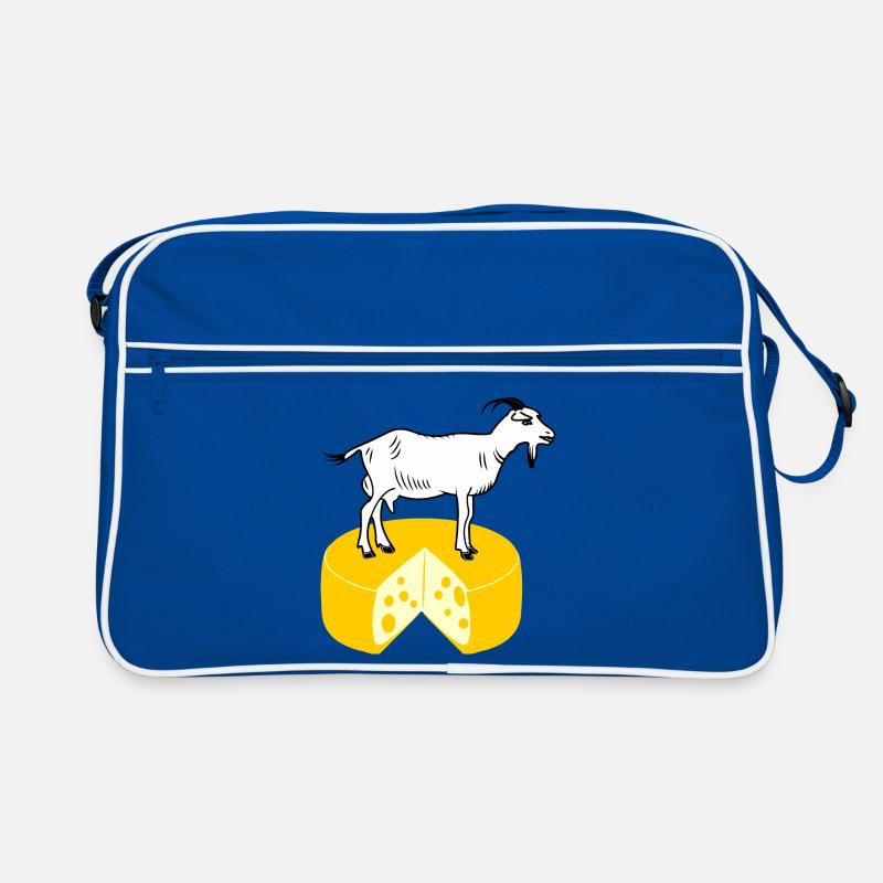 Blanc de chèvre sur fromage Sac Retro