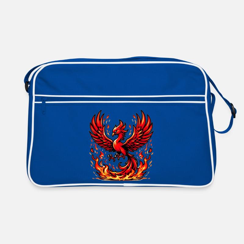 Red Phoenix Retro Bag