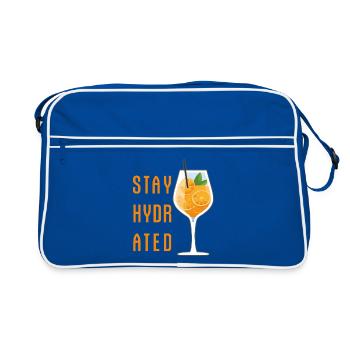 Stay Hydrated Spritz Longdrink Cocktail Party - Sac Retro - bleu/blanc - Devant