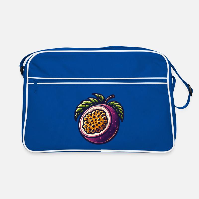 Passion Fruit Illustration for Nature Lovers Sac Retro