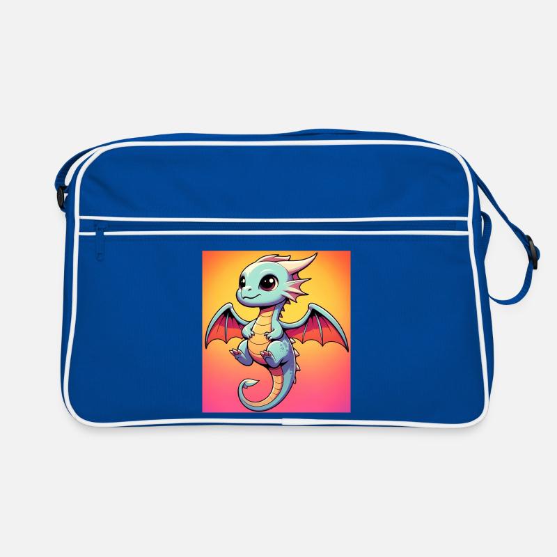Drache Retro Tasche
