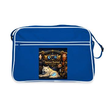 Gaming Banner Tee - Retro Bag - blue/white - Front