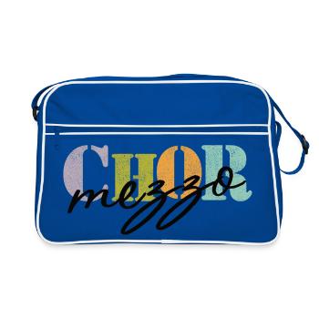 Choir mezzo-soprano - Retro Bag - blue/white - Front