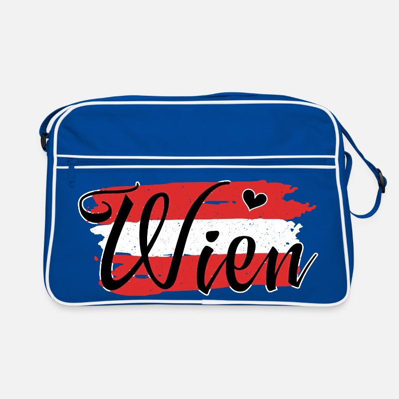 Drapeau Autriche Vienne Sac Retro