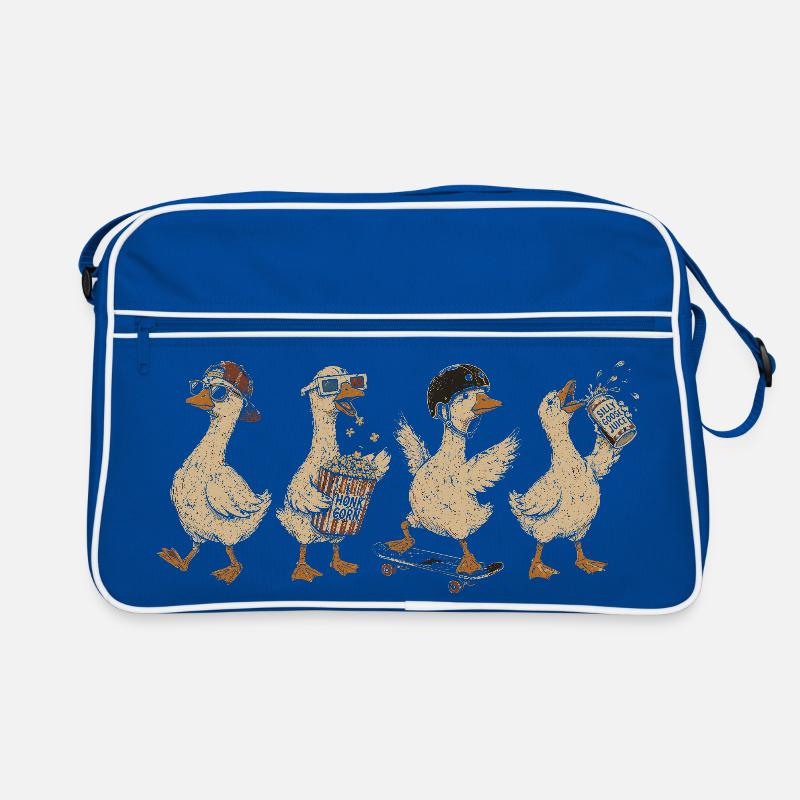 Retro Quack: Skateboard Quacks Retro Bag