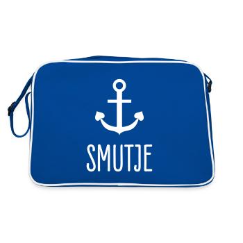 SMUTJE COOK - Cook Sailing Charter Team - Retro Bag - blue/white - Back