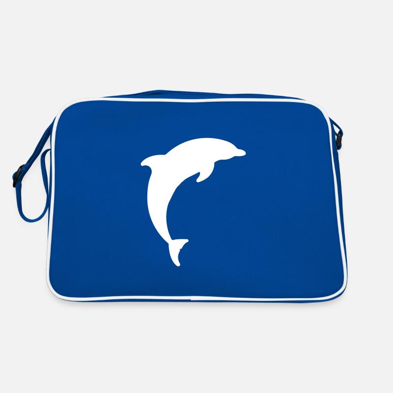 logo de dauphin Sac Retro
