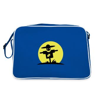 Scarecrow - Retro Bag - blue/white - Back