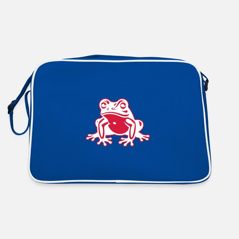 Frosch Tier Retro Tasche