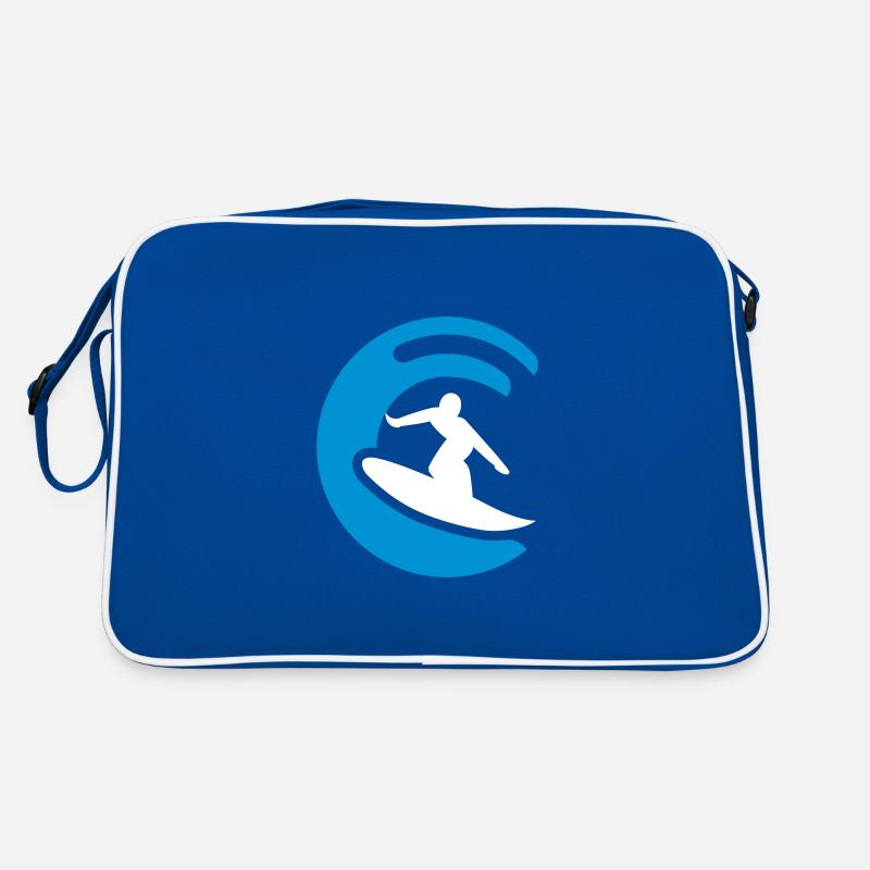 surfer logo Retro Tasche