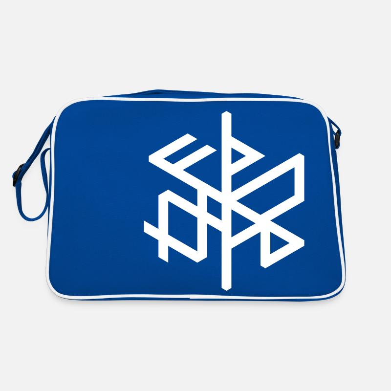 Thuringian "Þuringa" hexa binding rune, right / cw, QRF0 © Retro Bag