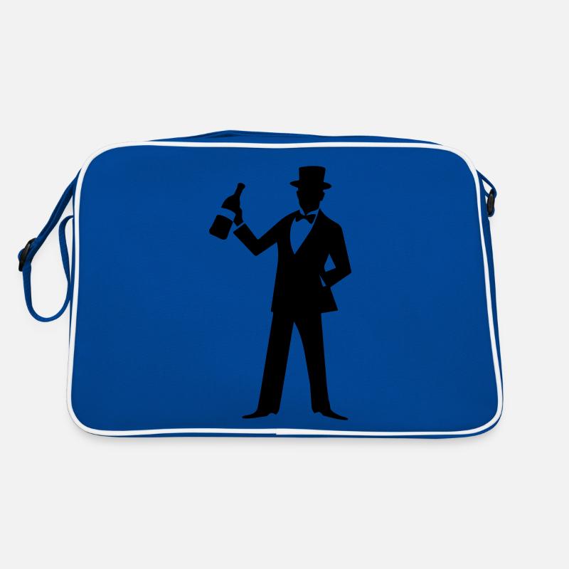 Drunk Drunk Bachelor Drinking Retro Bag