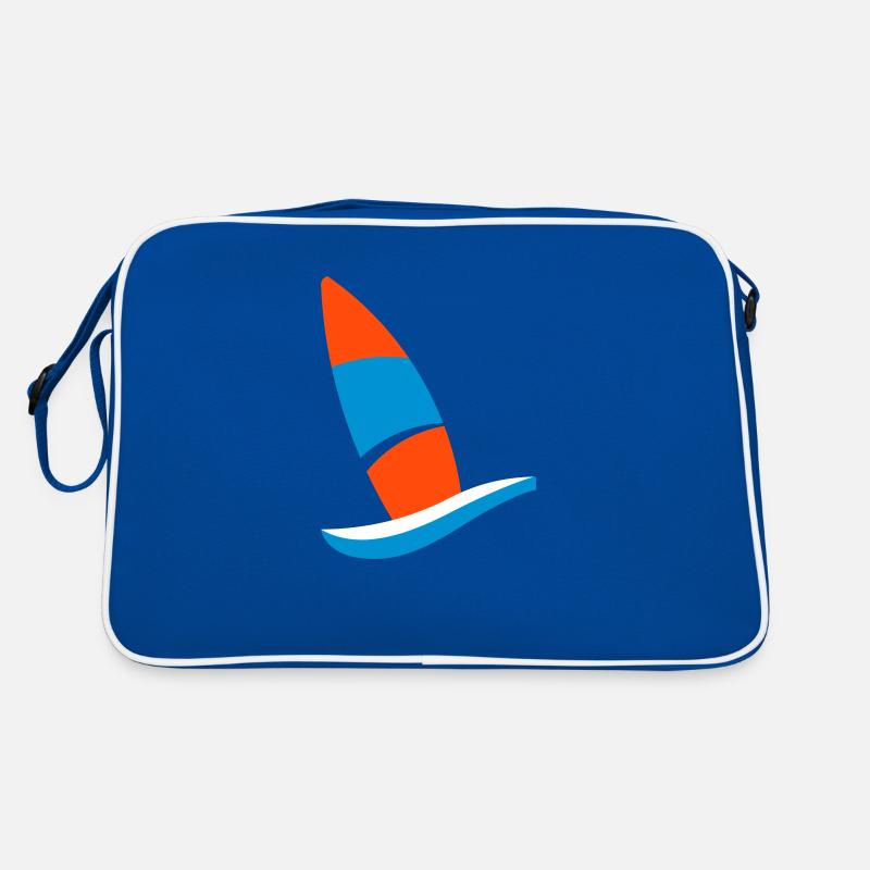 Logo de planche à voile Sac Retro