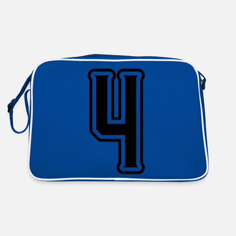 Symbole à 4 chiffres Sac Retro