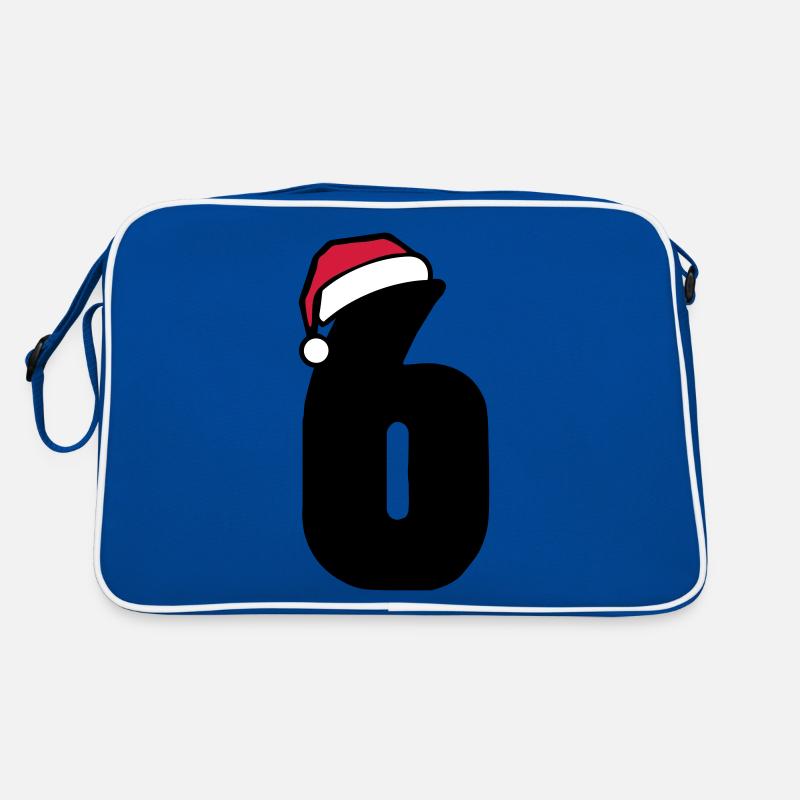 6 Numéro de Noël Sac Retro