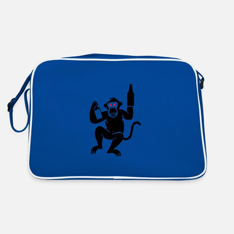 Affe Bier Retro Tasche