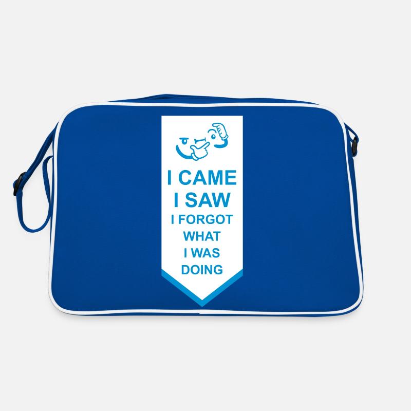 I came saw forget Retro Bag