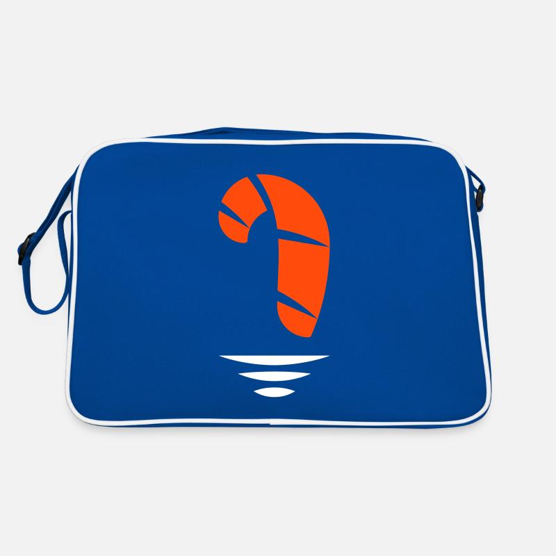 kitesurfer logo Retro Tasche
