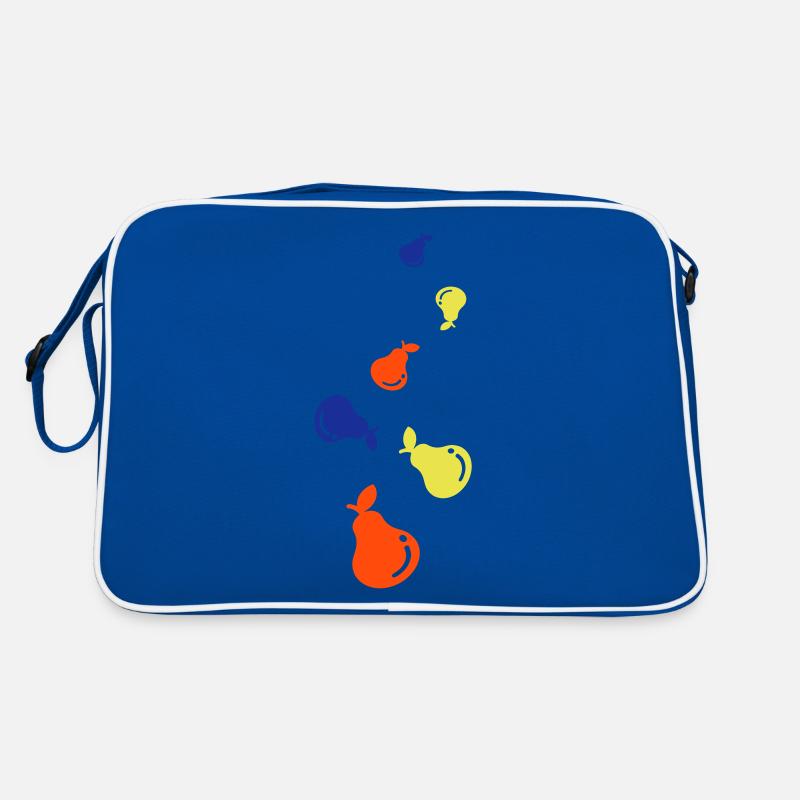 Birne Obst Retro Tasche