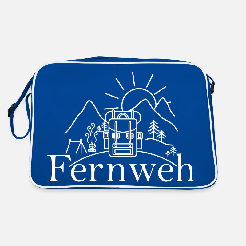 La nostalgie de la distance Sac Retro