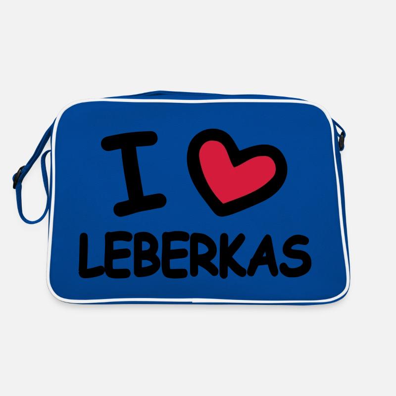 I Love Leberkas Retro Tasche