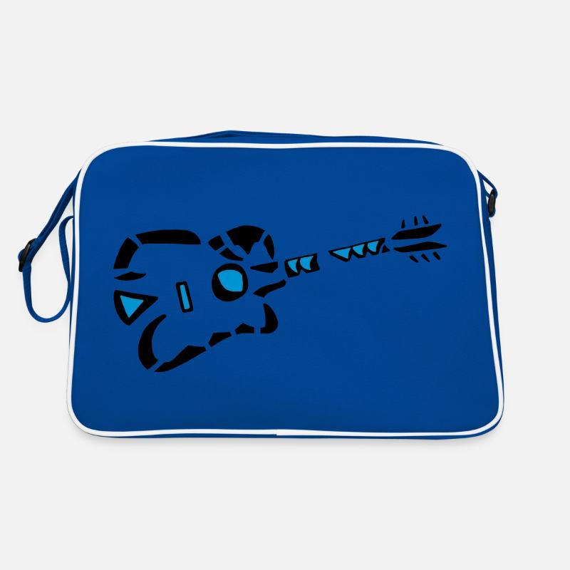 Gitarre E Gitarre Westerngitarre 4 Retro Tasche