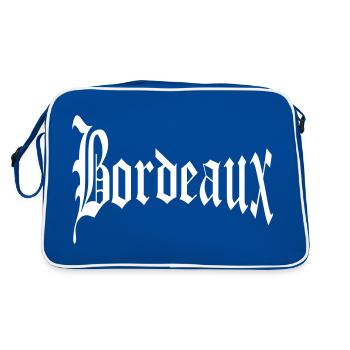 Bordeaux - Sac Retro - bleu/blanc - Dos