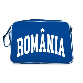 Romania - Retro Bag - blue/white - Back