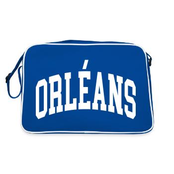 Orléans - Retro Bag - blue/white - Back