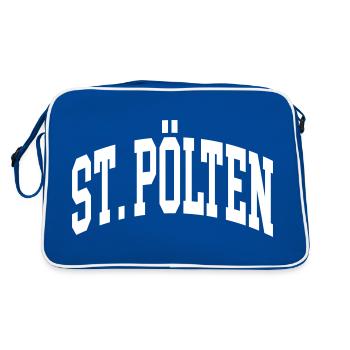 St. Pölten - Retro Bag - blue/white - Back