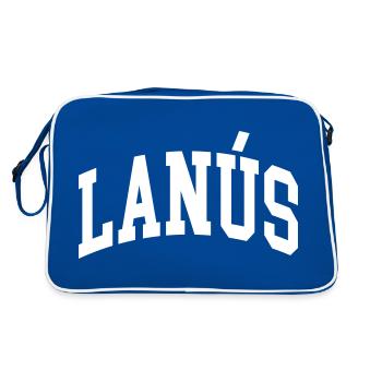 Lanús - Sac Retro - bleu/blanc - Dos